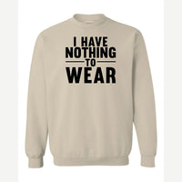 Nothing to Wear — Crewneck Sweatshirt / Sand