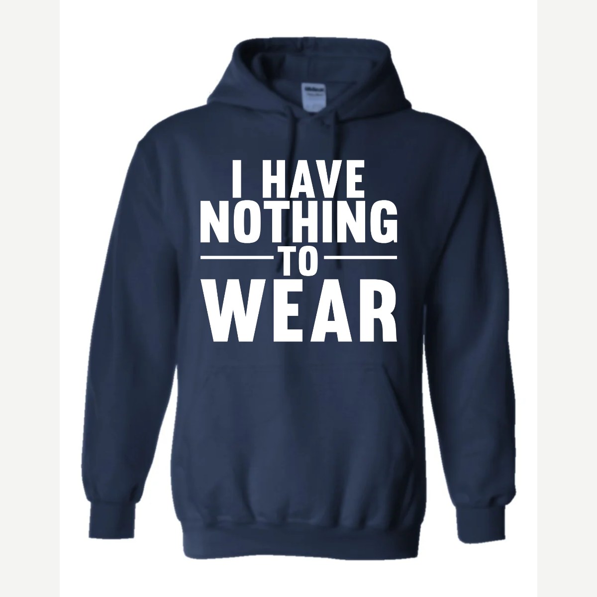 Nothing to Wear — Hoodie / Navy