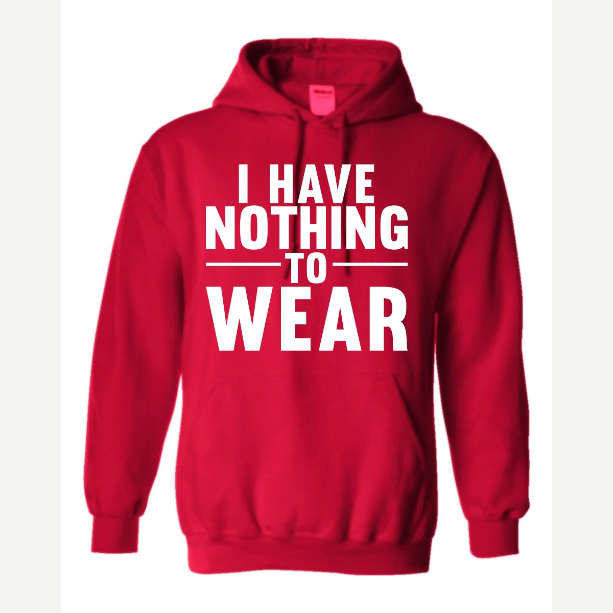Nothing to Wear — Hoodie / Red