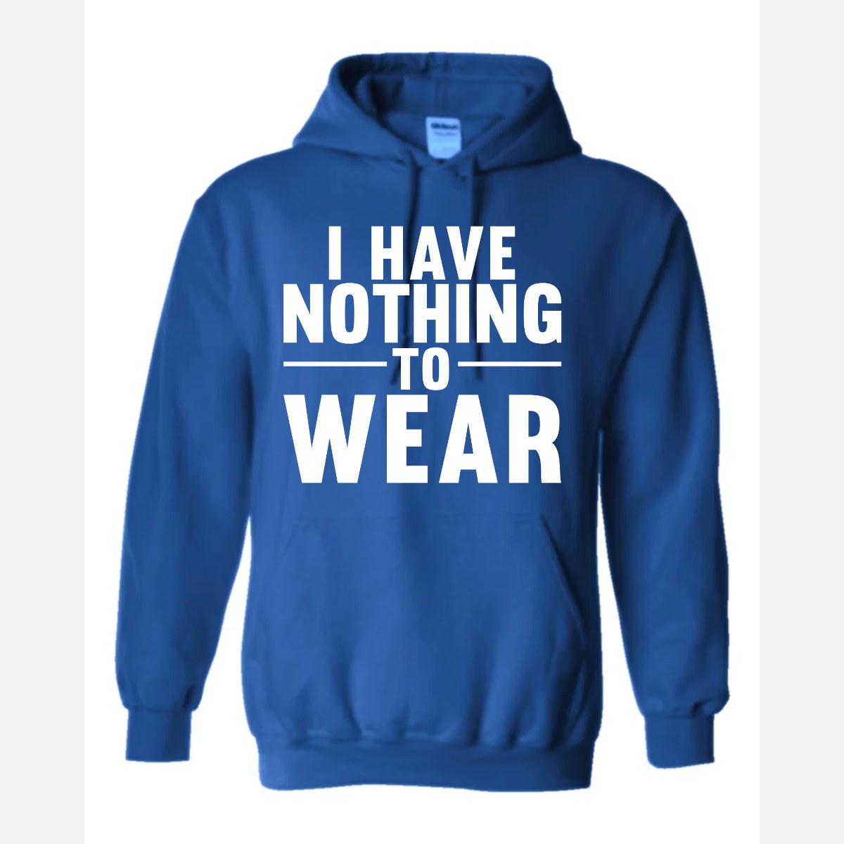 Nothing to Wear — Hoodie / Royal
