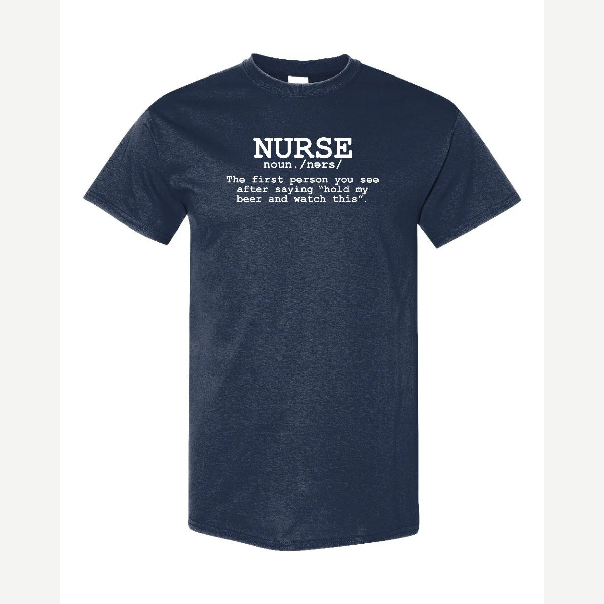Nurse The Other Definition — Classic Tee / Navy