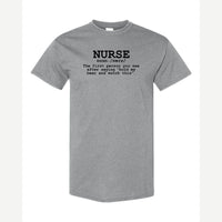 Nurse The Other Definition — Classic Tee / Sport Grey