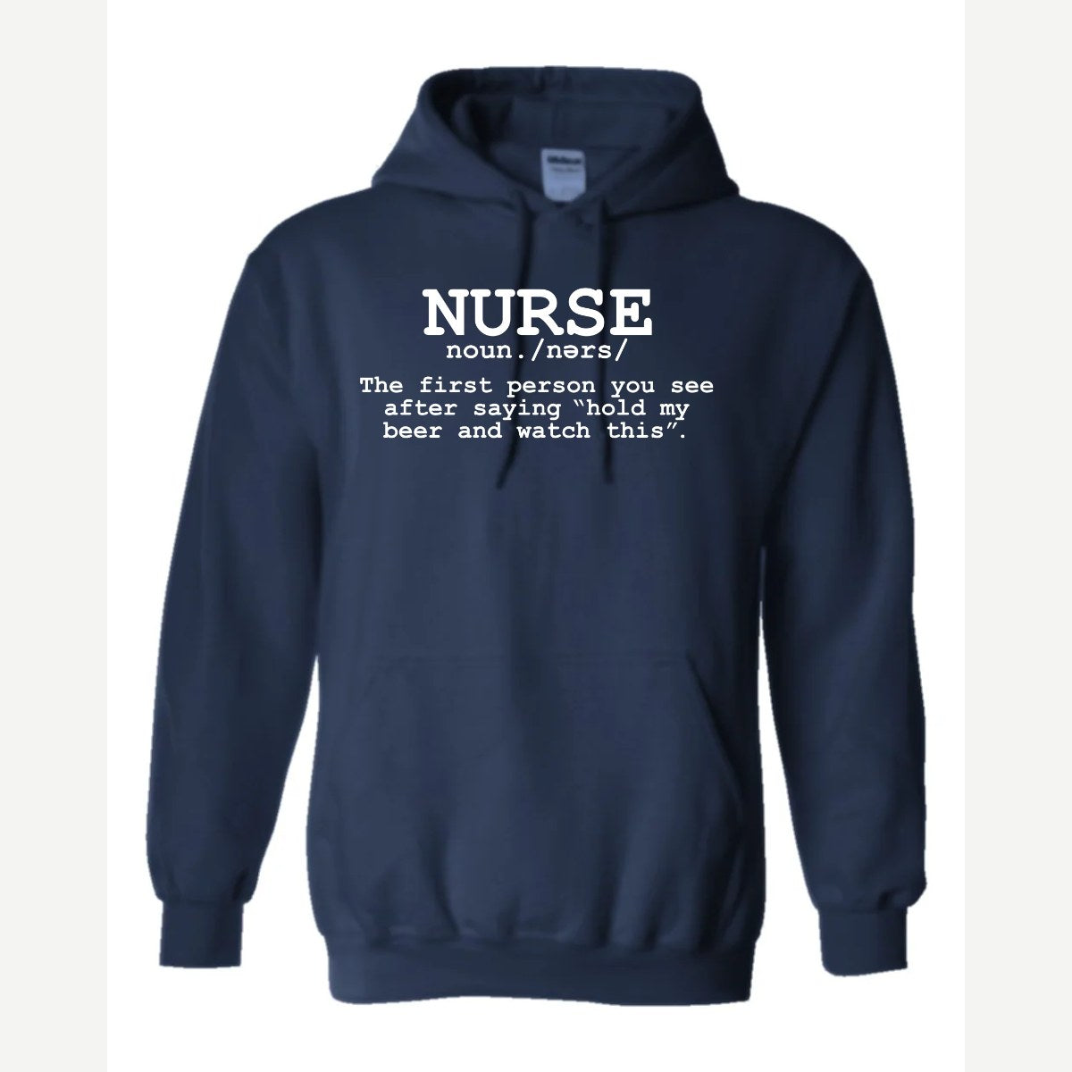 Nurse The Other Definition — Hoodie / Navy