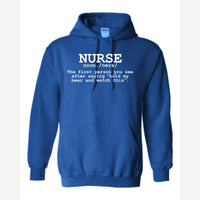 Nurse The Other Definition — Hoodie / Royal