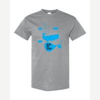 Oh No, Not Again (Falling Whale) — Classic Tee / Sport Grey