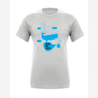 Oh No, Not Again (Falling Whale) — Premium Tee / Athletic Heather