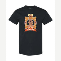 Oh Snap! (Gingerbread Man) — Classic Tee / Black