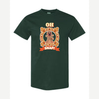Oh Snap! (Gingerbread Man) — Classic Tee / Forest Green