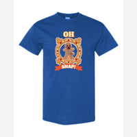 Oh Snap! (Gingerbread Man) — Classic Tee / Royal