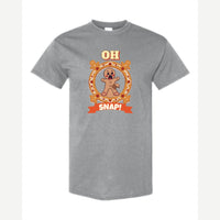 Oh Snap! (Gingerbread Man) — Classic Tee / Sport Grey