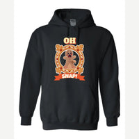 Oh Snap! (Gingerbread Man) — Hoodie / Black