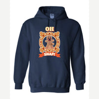 Oh Snap! (Gingerbread Man) — Hoodie / Navy