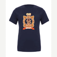 Oh Snap! (Gingerbread Man) — Premium Tee / Navy