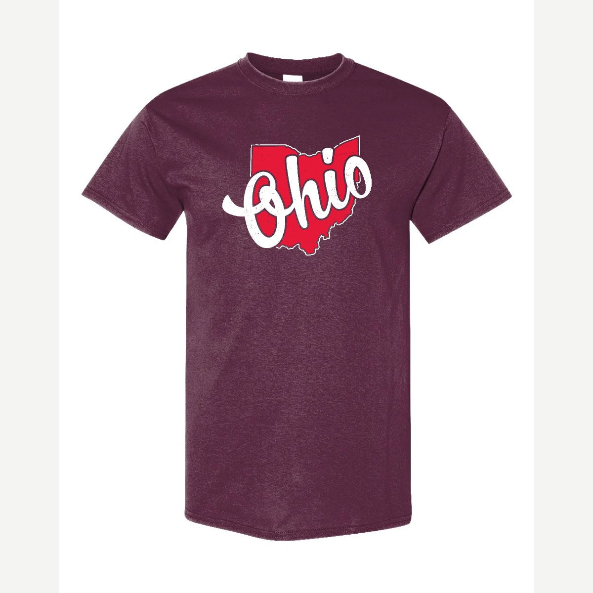 Ohio is Home — Classic Tee / Maroon