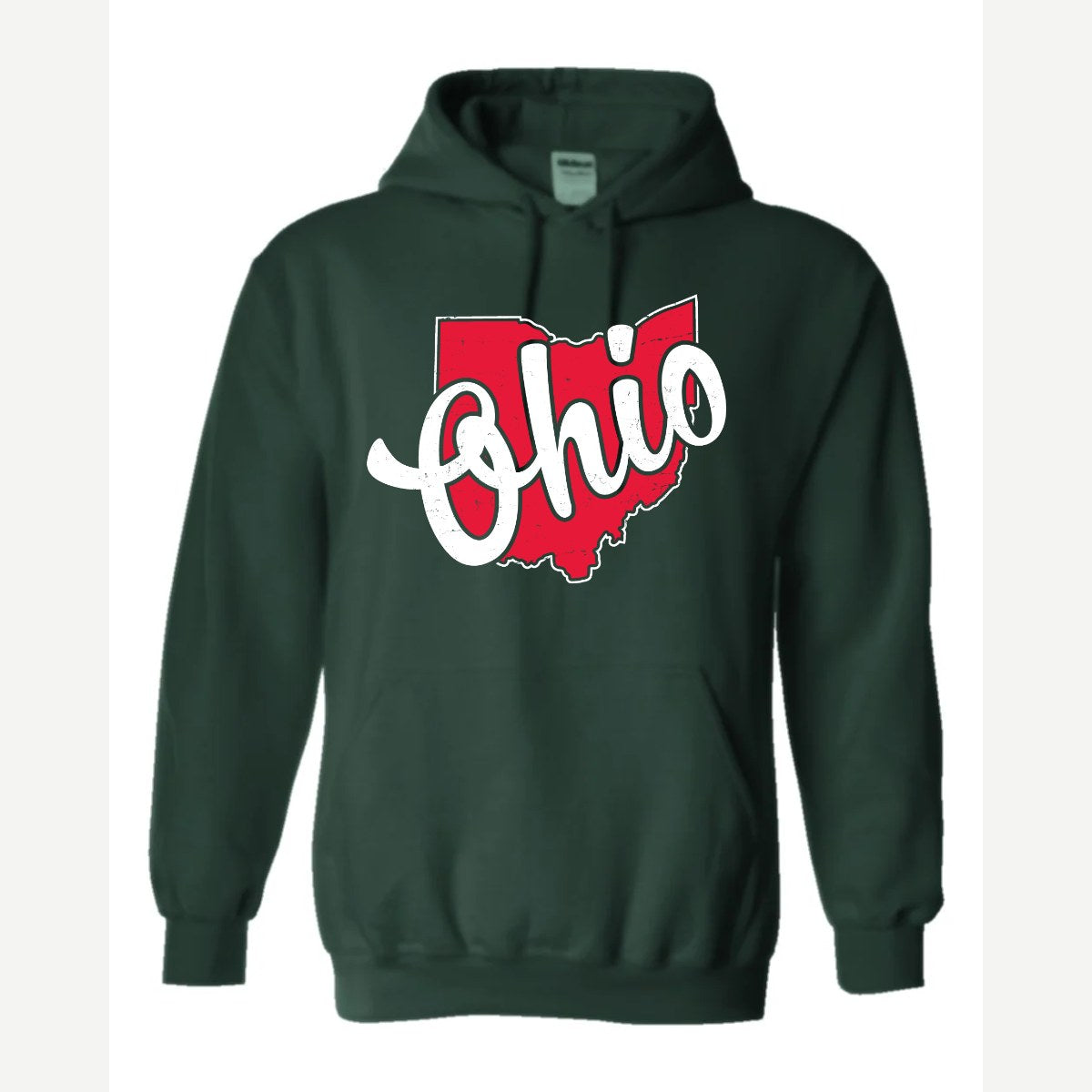 Ohio is Home — Hoodie / Forest Green