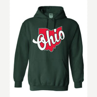 Ohio is Home — Hoodie / Forest Green