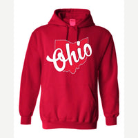 Ohio is Home — Hoodie / Red