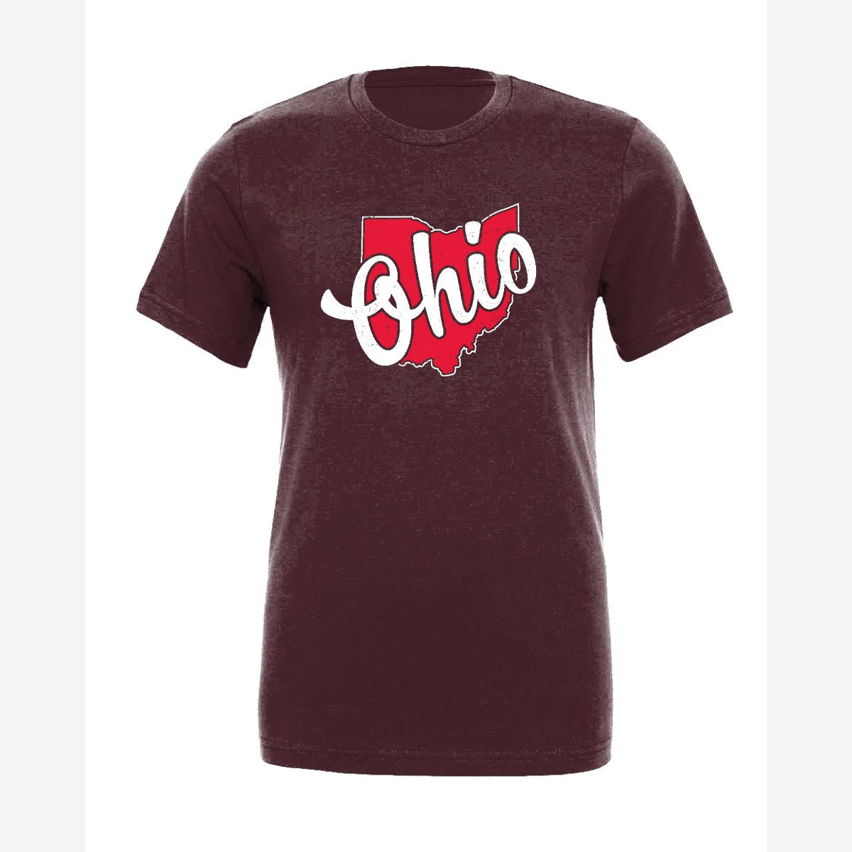 Ohio is Home — Premium Tee / Maroon