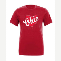 Ohio is Home — Premium Tee / Red