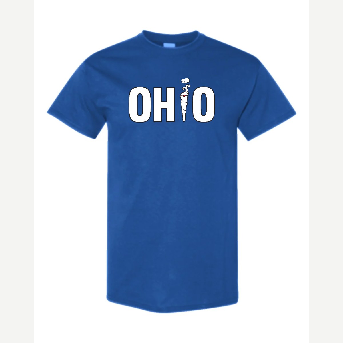 OHIO (Smoking i) — Classic Tee / Royal