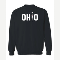 OHIO (Smoking i) — Crewneck Sweatshirt / Black