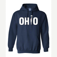OHIO (Smoking i) — Hoodie / Navy