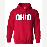 OHIO (Smoking i) — Hoodie / Red