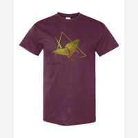 Origami — Classic Tee / Maroon