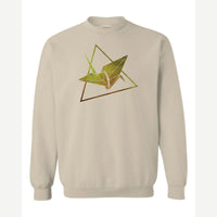 Origami — Crewneck Sweatshirt / Sand