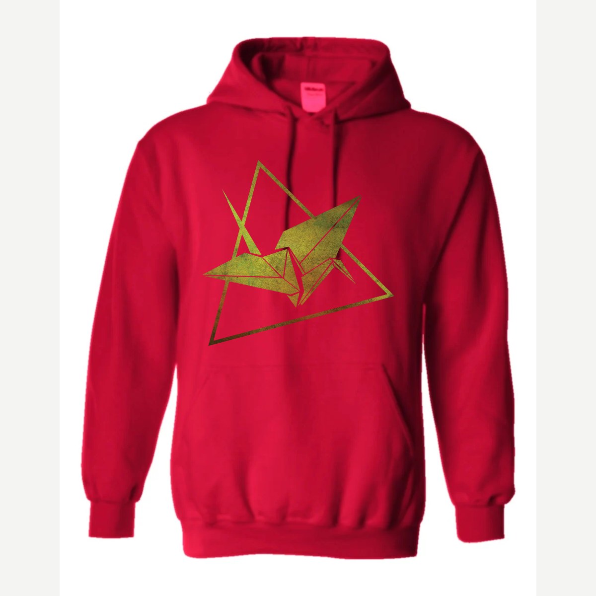 Origami — Hoodie / Red