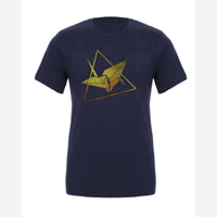Origami — Premium Tee / Navy