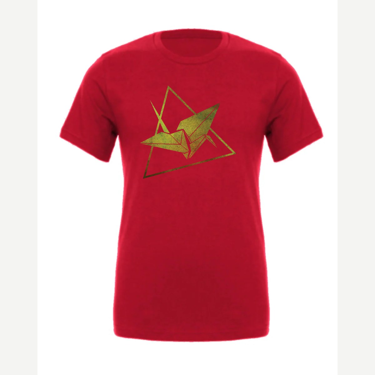 Origami — Premium Tee / Red