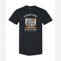 Peasant Mode Activated Knight — Classic Tee / Black
