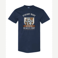 Peasant Mode Activated Knight — Classic Tee / Navy