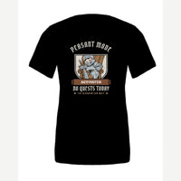 Peasant Mode Activated Knight — Premium Tee / Black