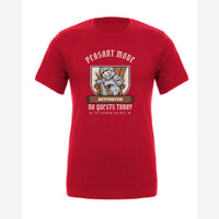 Peasant Mode Activated Knight — Premium Tee / Red