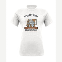 Peasant Mode Activated Knight — Premium Tee / White