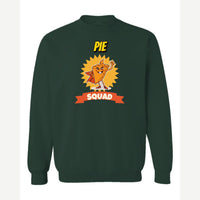 Pie Squad — Crewneck Sweatshirt / Forest Green