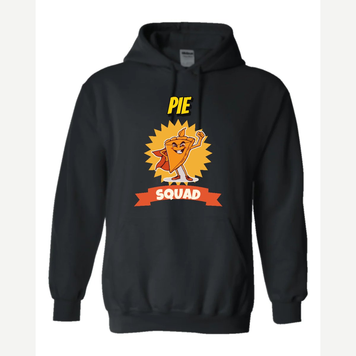 Pie Squad — Hoodie / Black