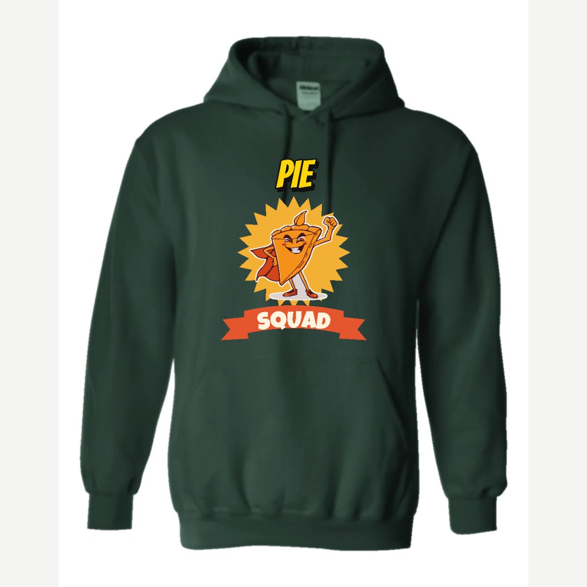 Pie Squad — Hoodie / Forest Green