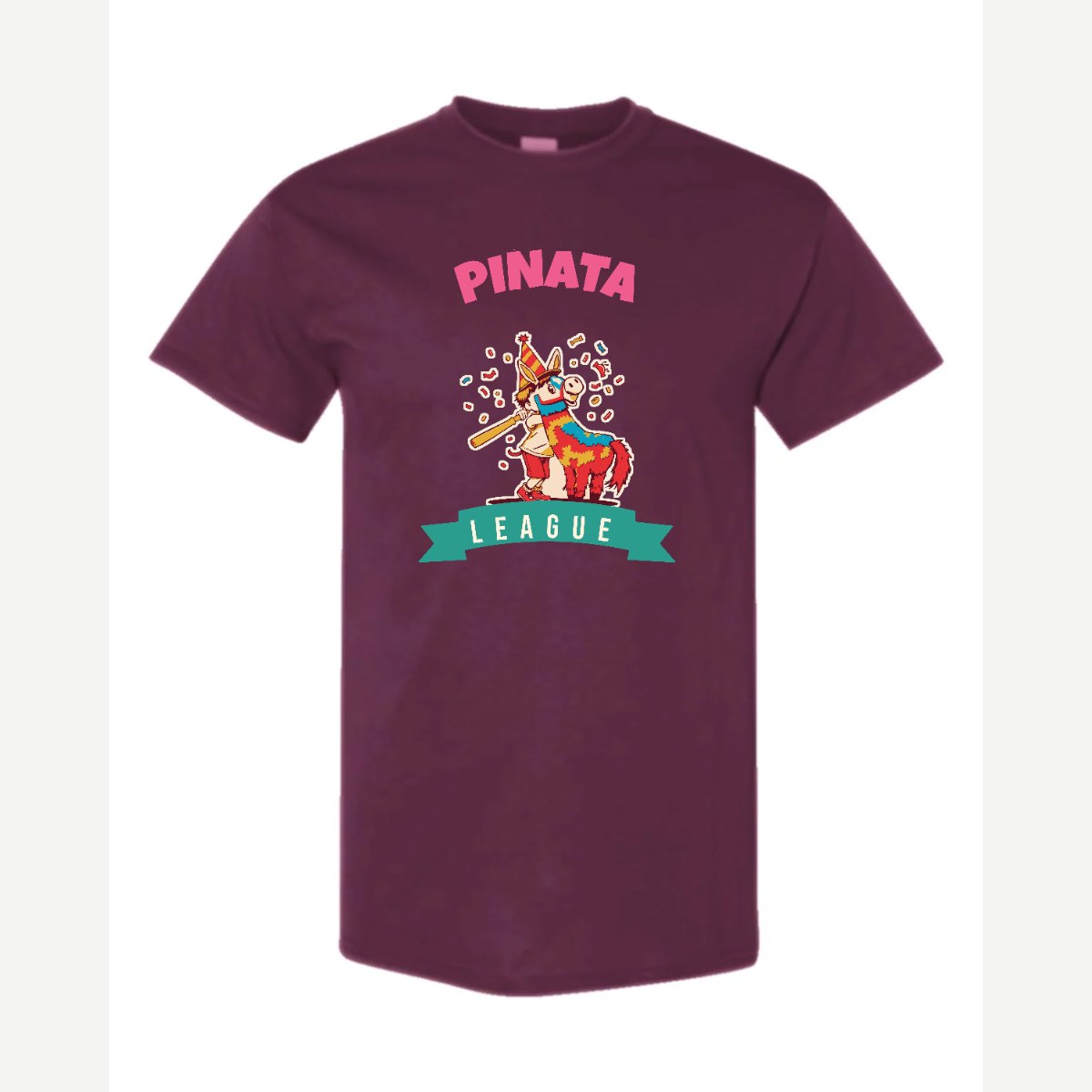 Piñata League — Classic Tee / Maroon