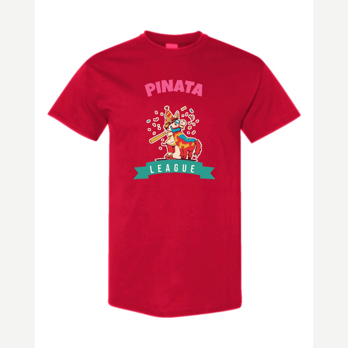 Piñata League — Classic Tee / Red