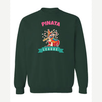 Piñata League — Crewneck Sweatshirt / Forest Green