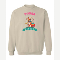 Piñata League — Crewneck Sweatshirt / Sand