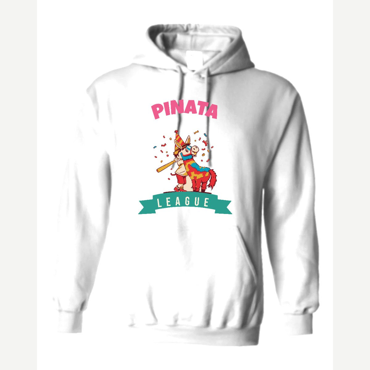 Piñata League — Hoodie / White