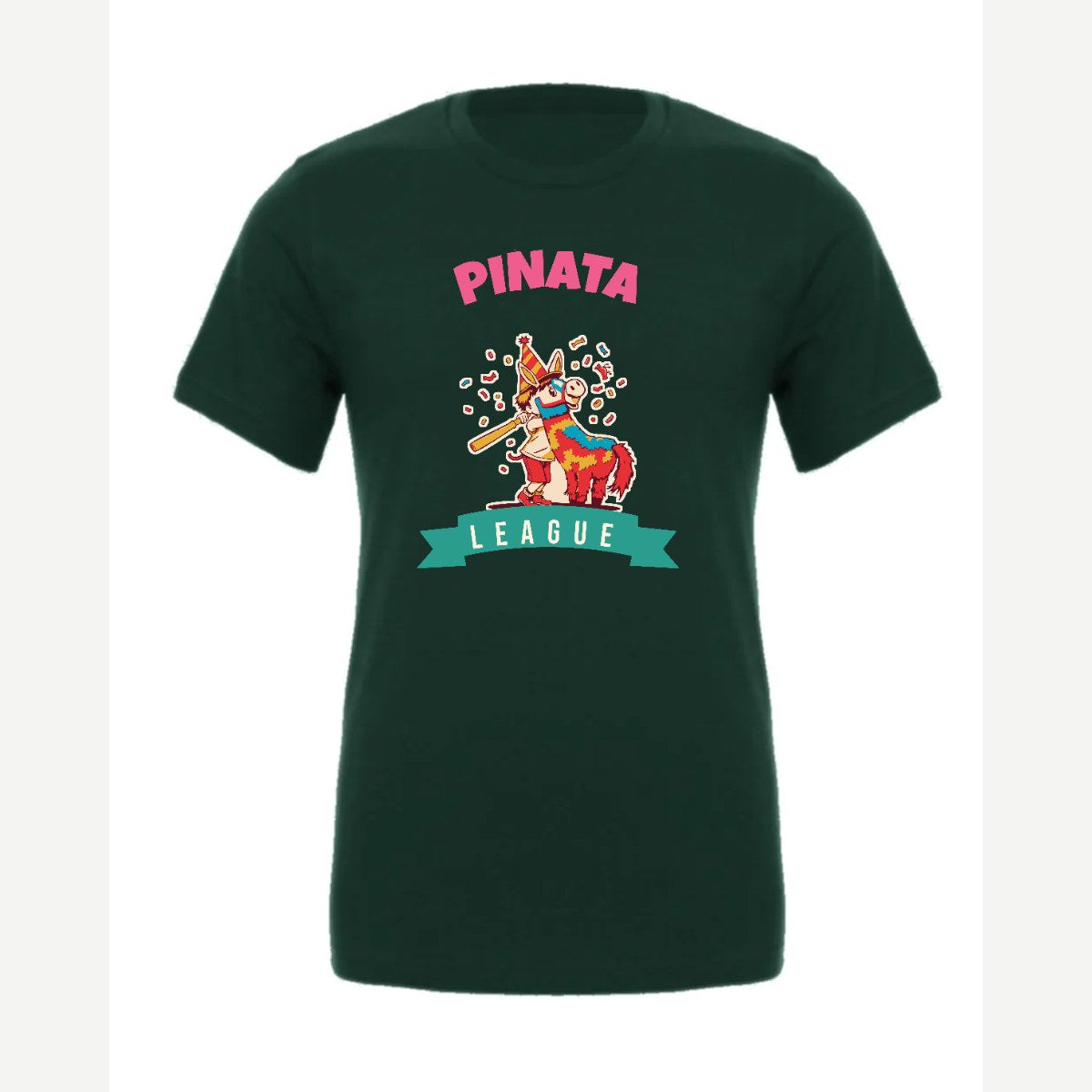 Piñata League — Premium Tee / Forest