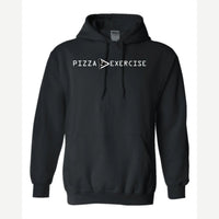 Pizza is Greater Than Exercise — Hoodie / Black