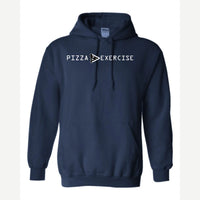 Pizza is Greater Than Exercise — Hoodie / Navy