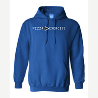 Pizza is Greater Than Exercise — Hoodie / Royal