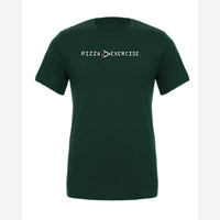 Pizza is Greater Than Exercise — Premium Tee / Forest